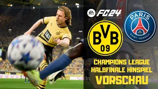 ZAUBERFUSSBALL ODER ABSTURZ GEGEN PSG? | EA SPORTS FC 24 | CL-Hinspiel Halbfinale | BVB vs. PSG