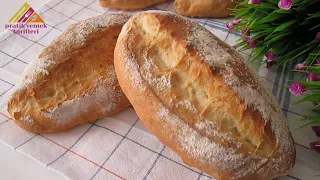 After this recipe, you will no longer buy bread, you will make it yourself at home.