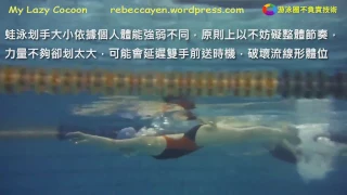 20170222 Breaststroke Dolphin Kick Combo Drill蛙泳海豚踢組合練習