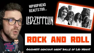 LED ZEPPELIN - ROCK AND ROLL (UK Reaction) | GOODNESS GRACIOUS GREAT BALLZ OF LED HEADS!
