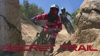 First time Riding this Gnarly Secret DH Trail in Riverside (Steep, Loose and Tech) 4/22/20