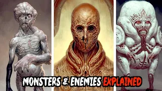 Scorn ALL ENEMIES AND MONSTERS EXPLAINED