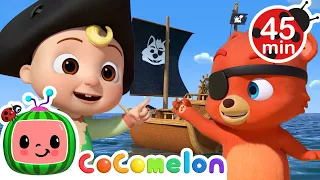 Treasure Hunt Song 🪙 | CoComelon Animal Time! 🐺 | Kids Learning Songs! | Sing Along Nursery Rhymes