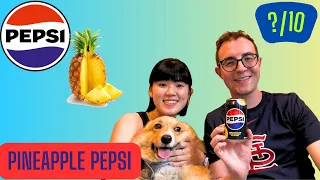 Pineapple Pepsi - 🇰🇷 Korean Soda - Taste Test Ep. 18