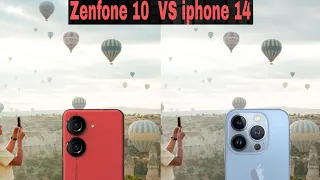 Asus Zenfone 10 vs iphone 14 camera test comparison