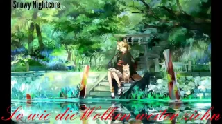 Nightcore - Du bist ein Lied (German Song)(Lyrics)