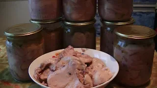 Домашние консервы из печени Трески, налима. Вкусно, просто и полезно!