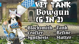 Toram Online: VIT Tank Bowgun blacksmith etc. (6 in 1) lv.250