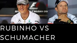 Rubinho vs Schumacher Hungria 2010