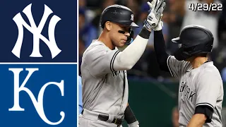 New York Yankees @ Kansas City Royals | Game Highlights | 4/29/22