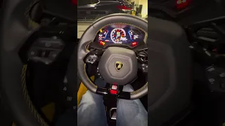 Lamborghini Huracan Engine Start Sound