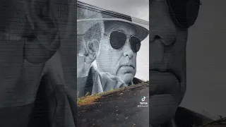 Amazing mural of John Dunsworth in Halifax, Nova Scotia (Mr. Lahey, Trailer Park Boys)