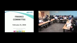 Finance Committee Meeting 02/21/2018