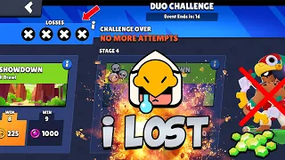 I lost the Challenge 😭 8 wins only 😫 DUO Challenge - Warrior Bo Skin 💔