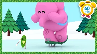 ☃️It's Winter Time: Elly on Ice! | Pocoyo in English - Official Channel | Winter Moments with Elly