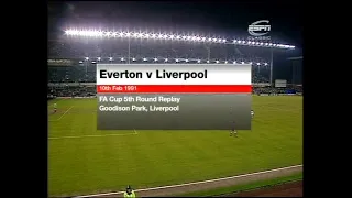 1990/91 - Everton v Liverpool (FA Cup 5th Round Replay - 20.2.91)