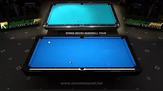 Recreation of the 10 Ball bank shot made by Efren Reyes on the Farewell Tour 2018