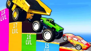 Which Car Climb to Highest Level in GTA 5 Challenge #1