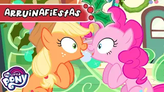 My Little Pony en español 🦄 Arruinafiestas | La Magia de la Amistad: S5 EP20 | NAVIDAD🎄