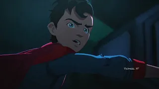 Batman And Superman Battle Of The 《Super Sons 》《Fight Scene》Part 3 #Movie #clips