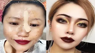 Asian Makeup Tutorials Compilation | New Makeup 2021 | 美しいメイクアップ/ part 76