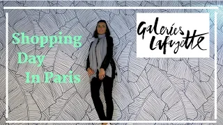 SHOPPING AT THE GALLERIES LAFAYETTE  PARIS -TRAVEL VLOG