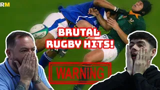 BRITISH FAMILY REACTS! Top 50 Biggest and Most Brutal Hits in Rugby!