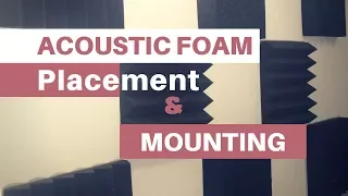 Effective Acoustic Treatment: Mounting and Placement of Acoustic Treatment