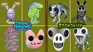 MonsterBox: DEMENTED DREAM ISLAND with Transform into Zoonomaly | My Singing Monsters TLL Incredibox