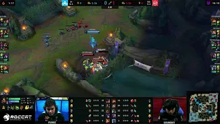 Perkz flashes and misclicks on a ward