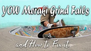 How to Carve Grind Coping on YOW Meraki Trucks (without dying)