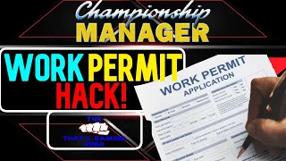 Championship Manager 01/02 The Best Work Permit Hack - #CM0102 #CM0102Cheats #CM0102WorkPermit