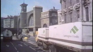 1970s London | Kings Cross Station | St Pancras station | Thames at six | 1977