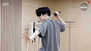 [BANGTAN BOMB] SUGA's Daechwita Sword Dance Practice - BTS (방탄소년단)