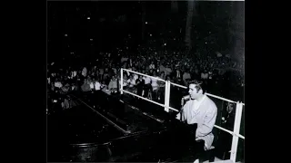 Elvis Presley's first live concert in Hawaii in 1957.