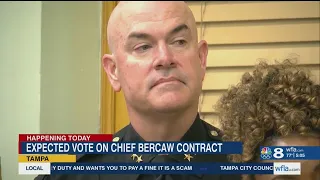 Tampa City Council to discuss police chief's new contract again after previous debate