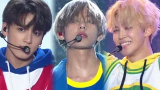 《POWERFUL》 BTS(방탄소년단) - DNA @인기가요 Inkigayo 20171001