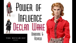 Integrity Toys Legendary Convention Power of Influence Declan Wake Doll Monarchs 🦋 Unboxing & Review