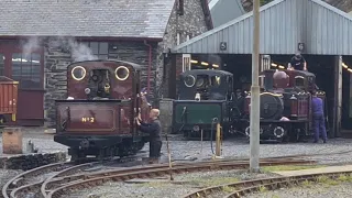 Boston Lodge depot - early morning preparations