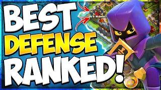 Best 4 Defensive CC Troops for War Ranked | Head Hunters on Defense at TH11/TH10 in Clash of Clans