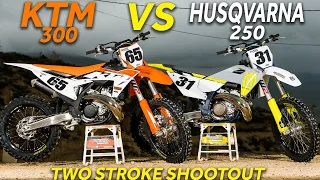 2023 KTM 300 vs Husqvarna 250 Two Stroke