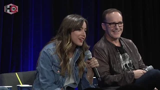 Chloe Bennet, Clark Gregg (Agents of SHIELD) "Conversations for a Cause" | Nerd HQ 2015