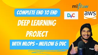 End to end Deep Learning Project Implementation using MLOps Tool MLflow & DVC with CICD Deployment 🚀