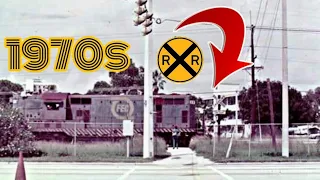 1970s Railroad Crossing in 2021