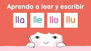 Aprender a leer las sílabas lla lle llo llu