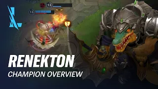 Renekton Champion Overview | Gameplay - League of Legends: Wild Rift