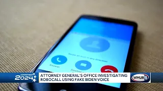 NH attorney general's office investigating robocall using fake Biden voice