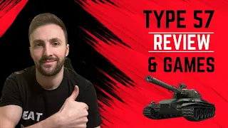 The new Type 57, T8 Japanese Heavy tank. Review and epic games!