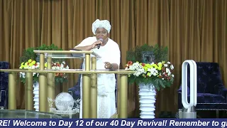 Day 13 of the 40 Day Revival | Prophetess Dr. Nadege Dutes