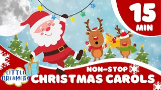 Christmas Carols Compilation 🎄 - Jingle Bells + Frosty the Snowman and More Kids Songs